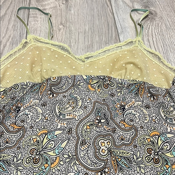 CALVIN KLEIN Paisley Lace Slip Dress Mini - Picture 5 of 8